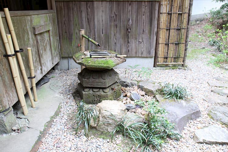 “楊谷寺の水琴窟”