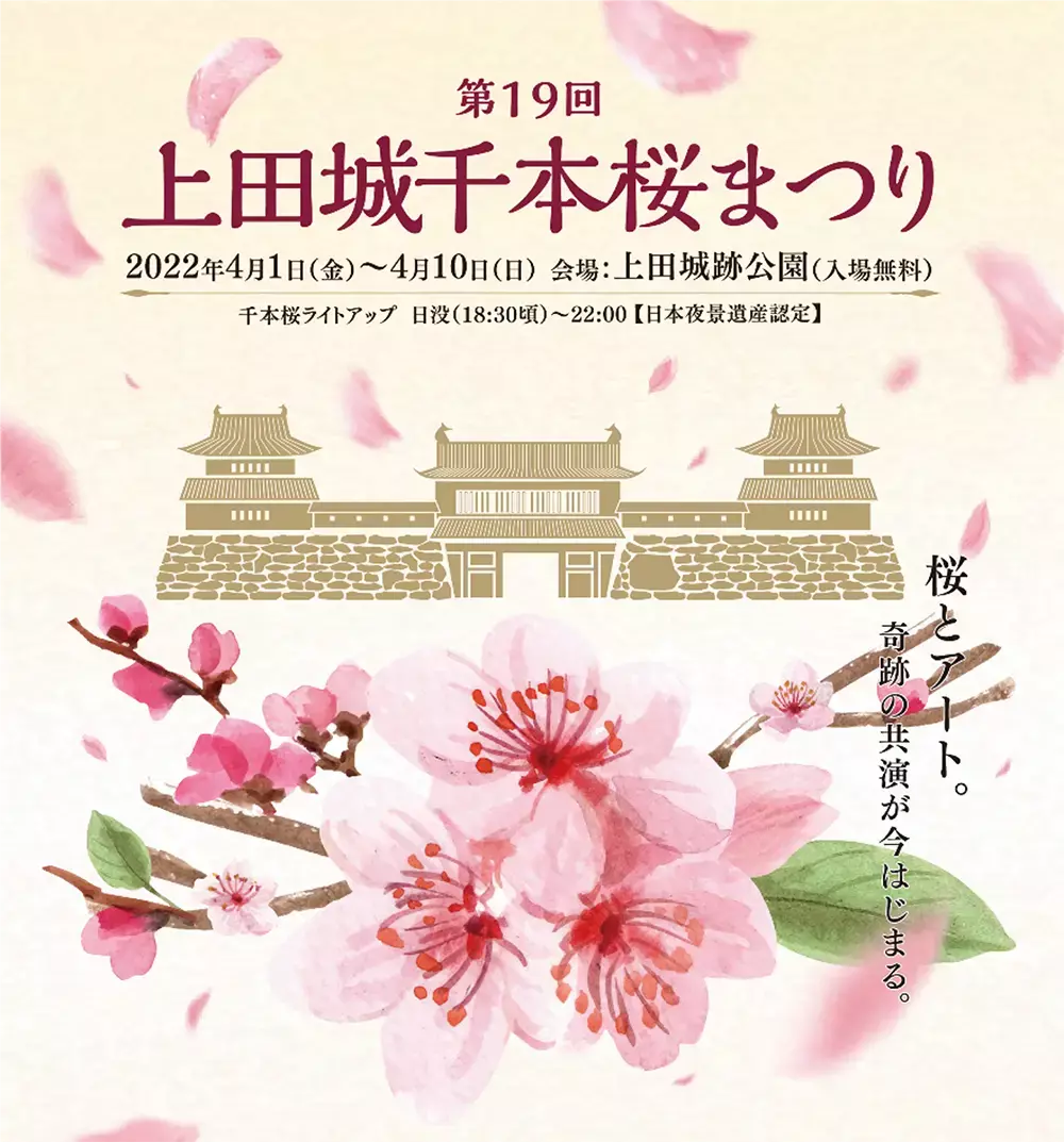 信州上田御朱印めぐり投稿キャンペーン【第19回上田城千本桜まつり関連企画】