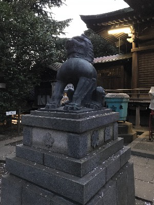 諏方神社の狛犬
