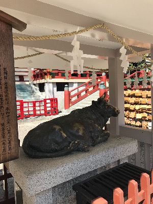 亀戸天神社の狛犬