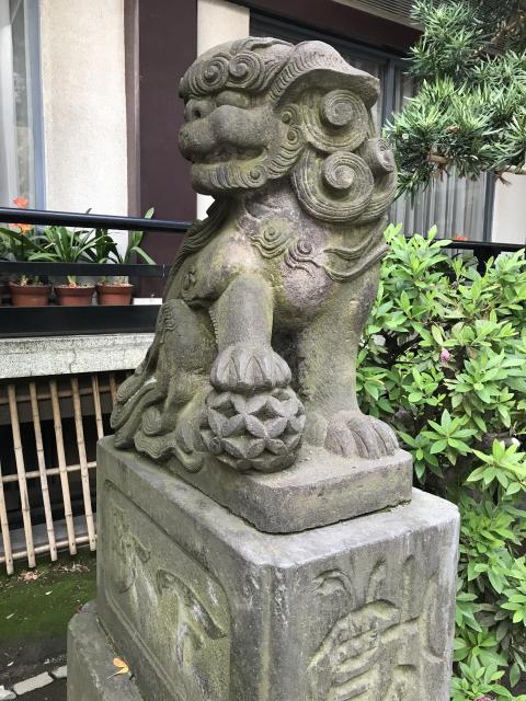 天祖神社の狛犬