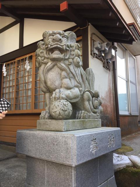 伊香保神社の狛犬