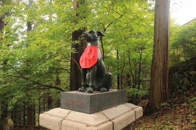三峯神社の狛犬