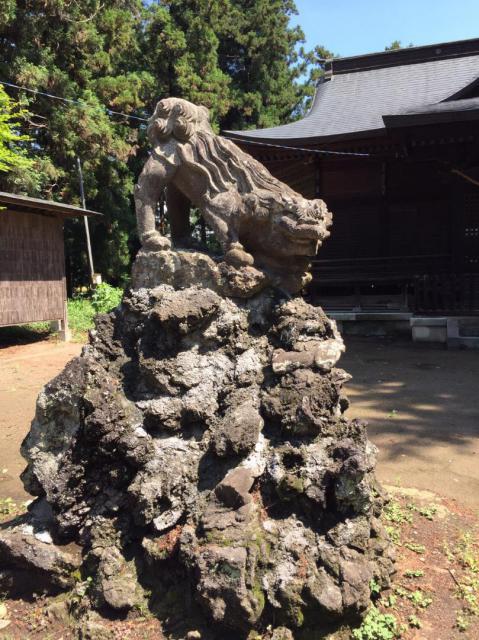 桜町二宮神社の狛犬
