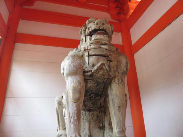 日御碕神社の狛犬
