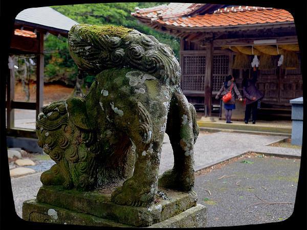 朝山神社の狛犬