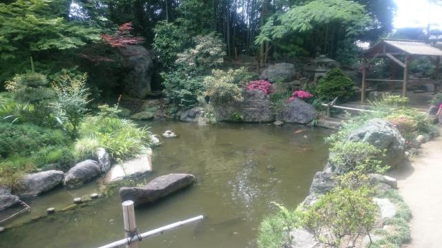大鷲神社の庭園
