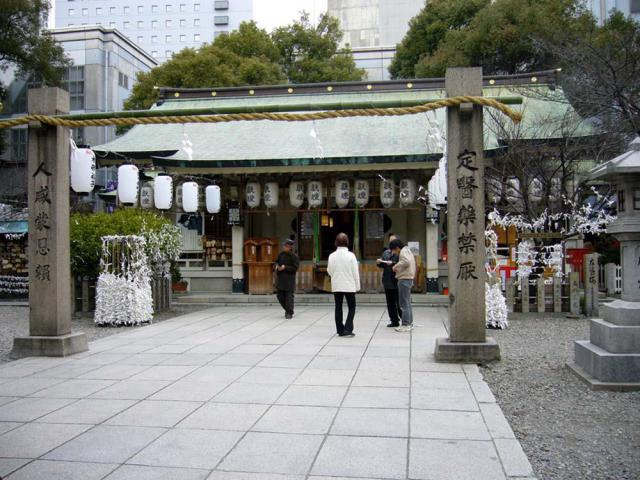 露天神社（お初天神）の本殿