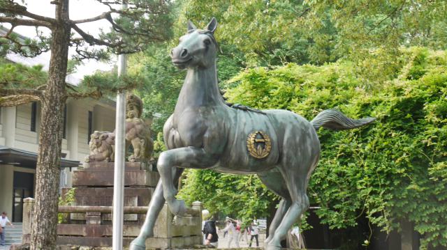 藤森神社の狛犬