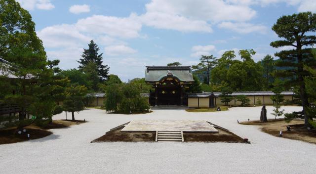 大覚寺の庭園