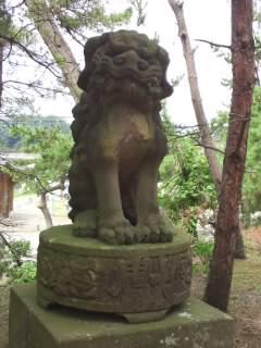 石船神社（岩船神社）の狛犬