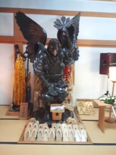 古峯神社の像