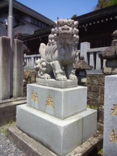 鹿沼今宮神社の狛犬