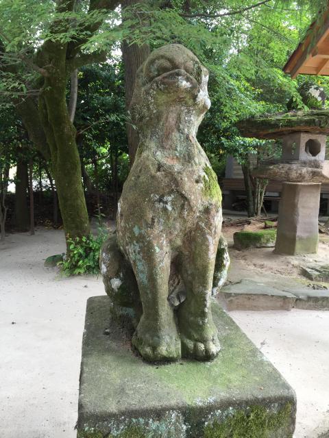 八重垣神社の狛犬