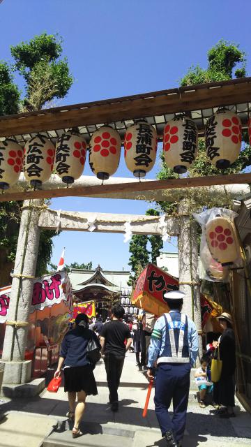長浦神社のお祭り