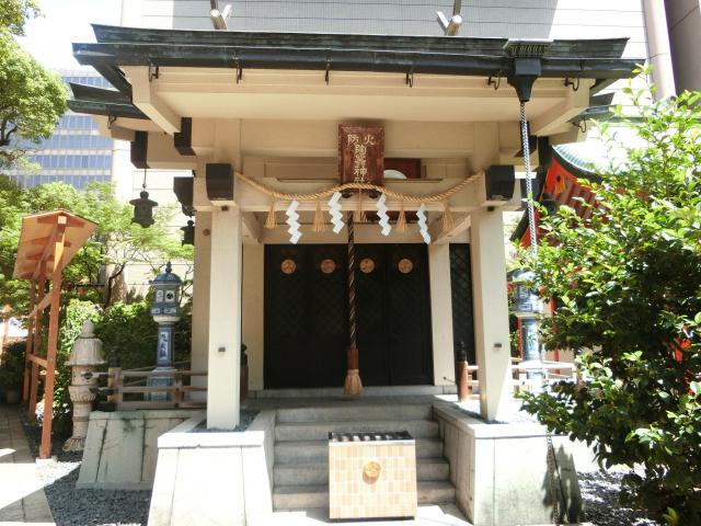 火防陶器神社（坐摩神社末社）の本殿