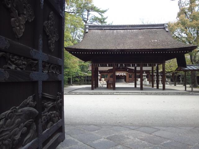 豊国神社の山門