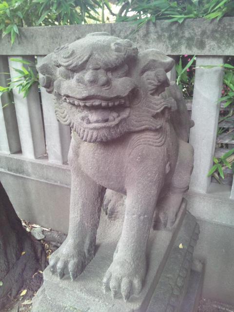 櫻田神社の狛犬