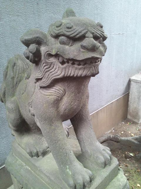 櫻田神社の狛犬