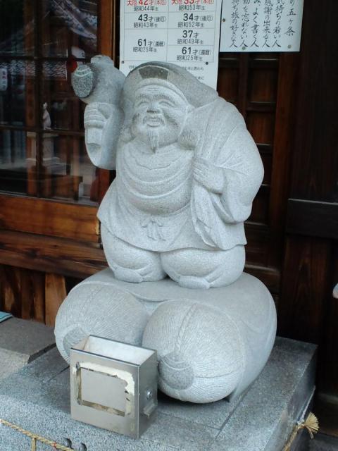 敷津松之宮　大国主神社の像