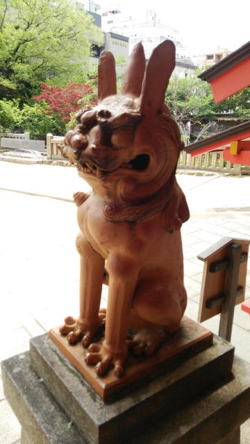 生田神社の狛犬