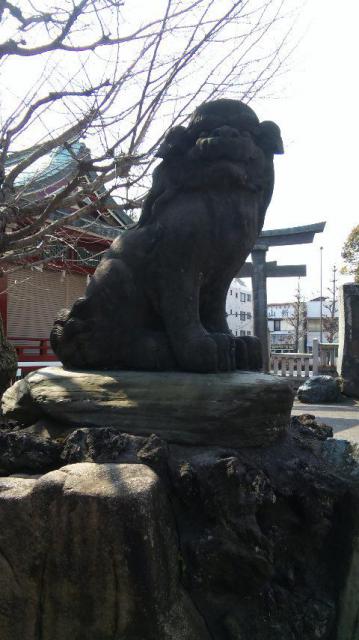 河原町稲荷神社の狛犬