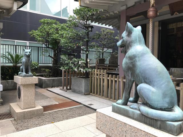 宮益御嶽神社の狛犬