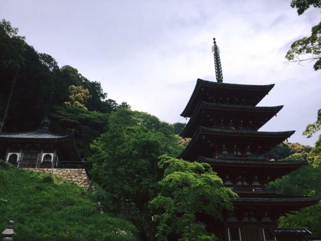 長谷寺の塔