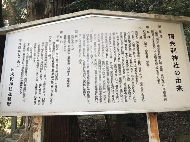 阿夫利神社の歴史