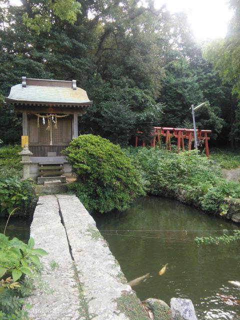 龍王神社の庭園