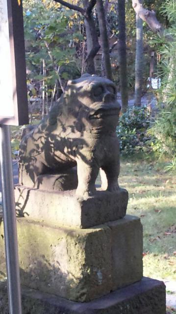 六郷神社の狛犬