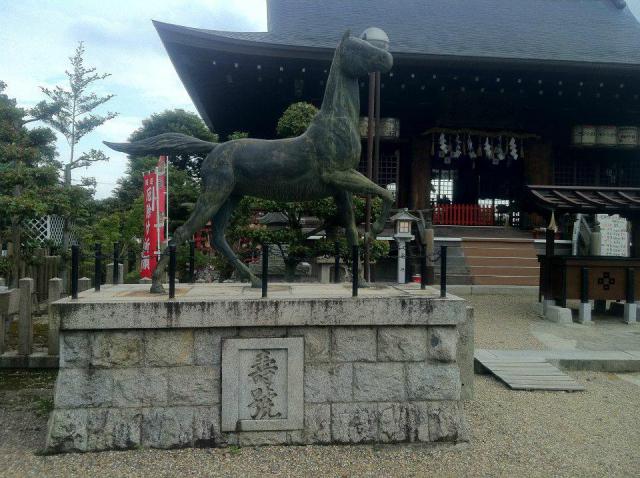 京都乃木神社の狛犬