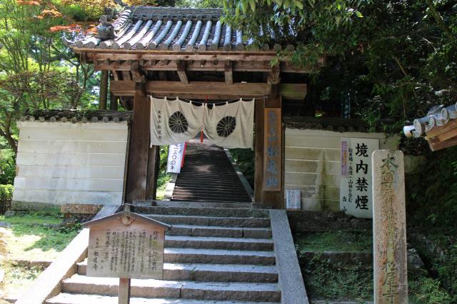 松尾寺の山門