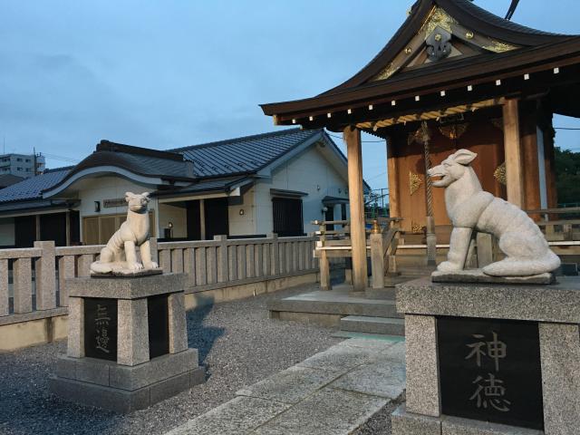 六町神社の狛犬
