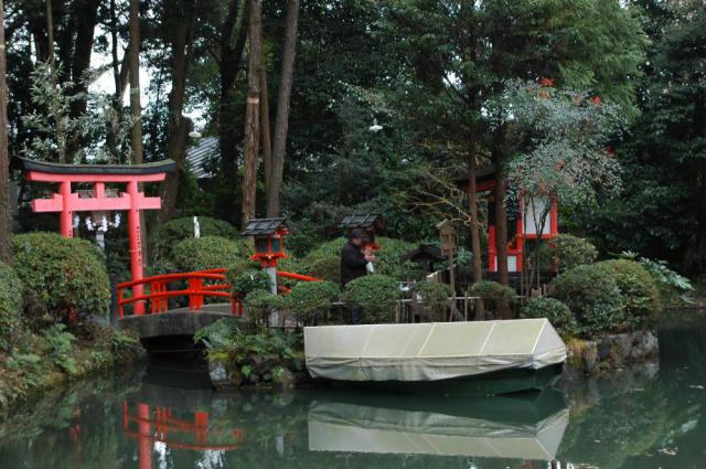 大神神社の庭園