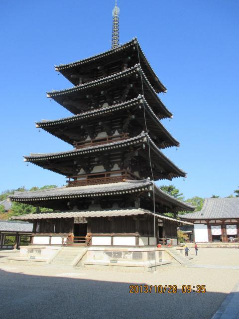 法隆寺の塔