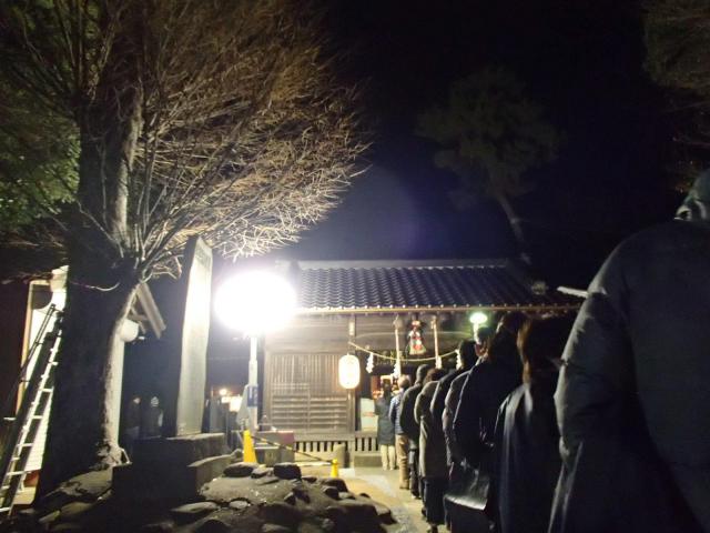 厳島神社の初詣