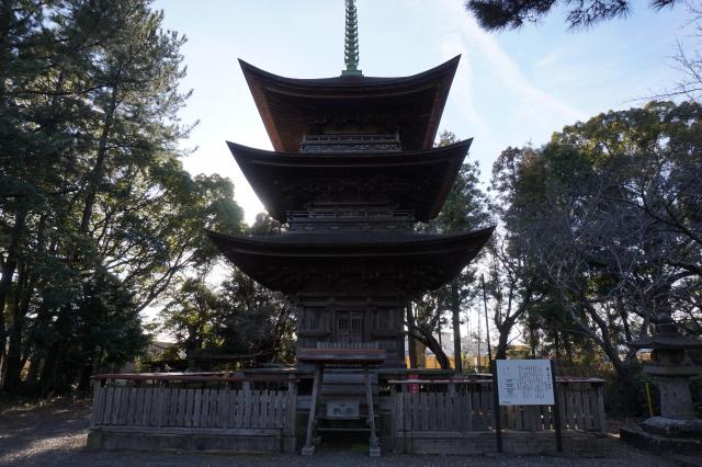 三明寺の塔