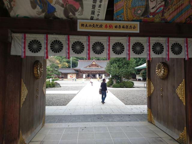 砥鹿神社（里宮）の山門