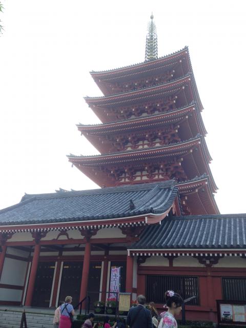 浅草寺の塔