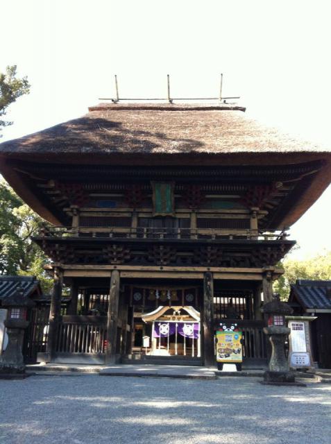青井阿蘇神社の山門