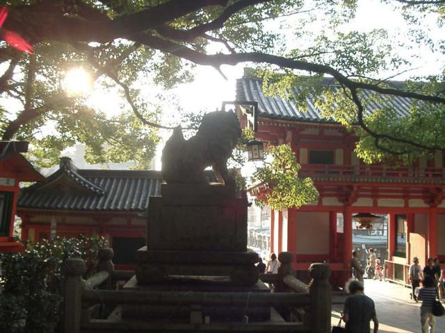 八坂神社(祇園さん)の狛犬