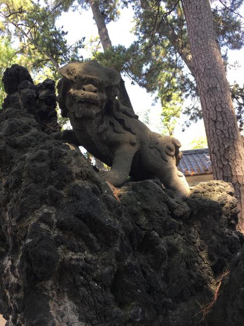 諏訪神社の狛犬