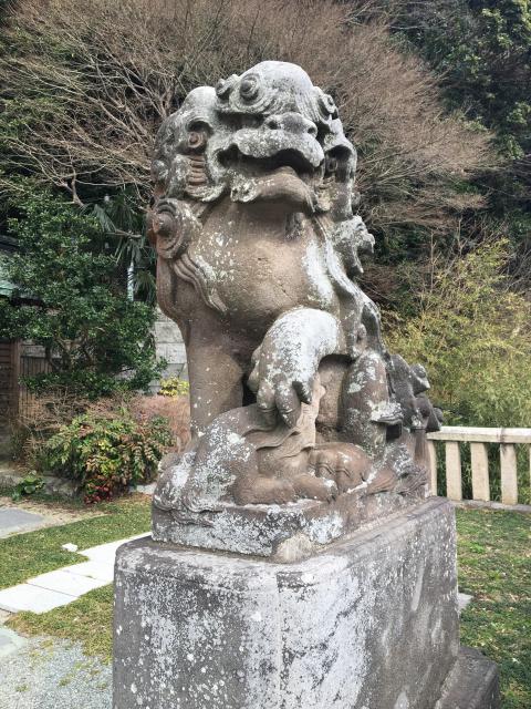 叶神社（東叶神社）の狛犬