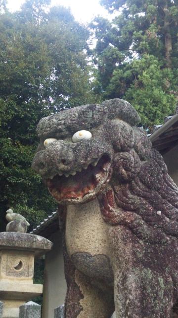 八幡神社の狛犬