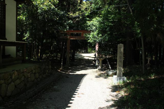 咸古神社の自然