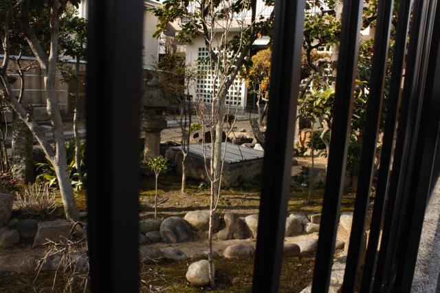 誓願寺の庭園
