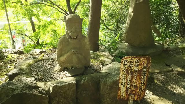 桃太郎神社の狛犬
