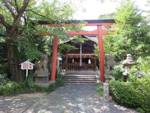 漢國神社の鳥居