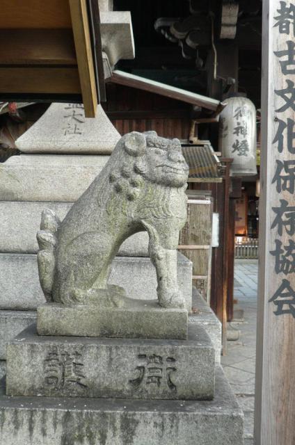 下御霊神社の狛犬